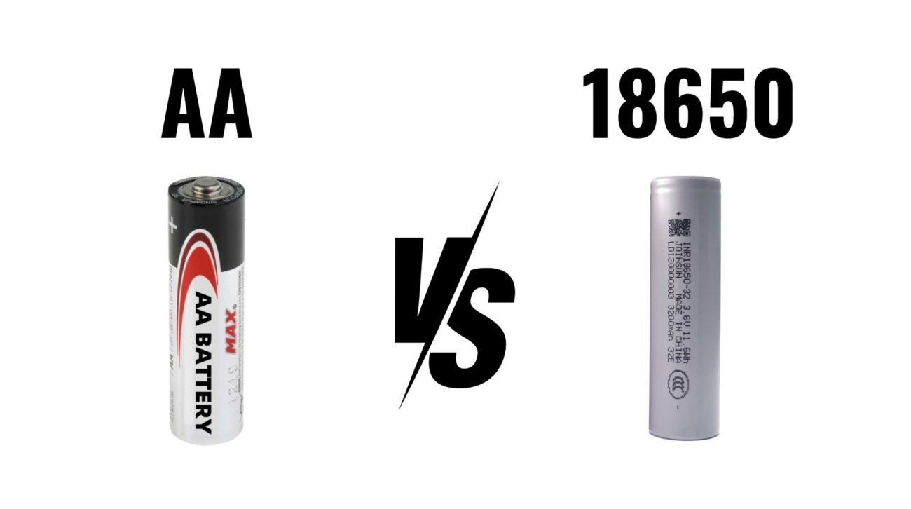 Can I Use AA Instead of 18650? Understanding Why AA Batteries Are Not Suitable Substitutes