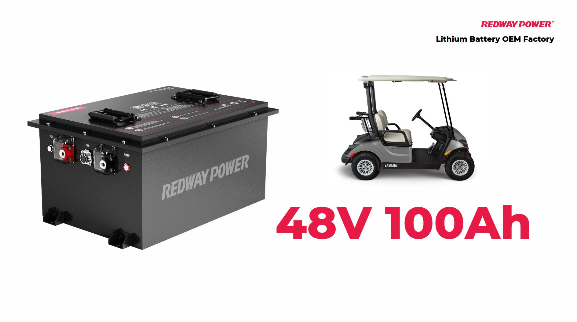 How Many Lithium Batteries Do I Need for a 48V Golf Cart?