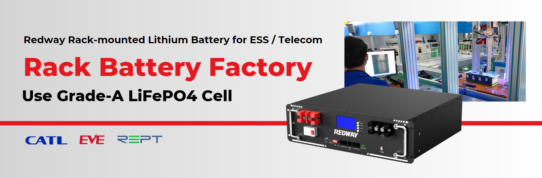 Can the battery be customized for specific applications? redway PM-LV48100-TELECOM 48v 100ah server rack lithium battery