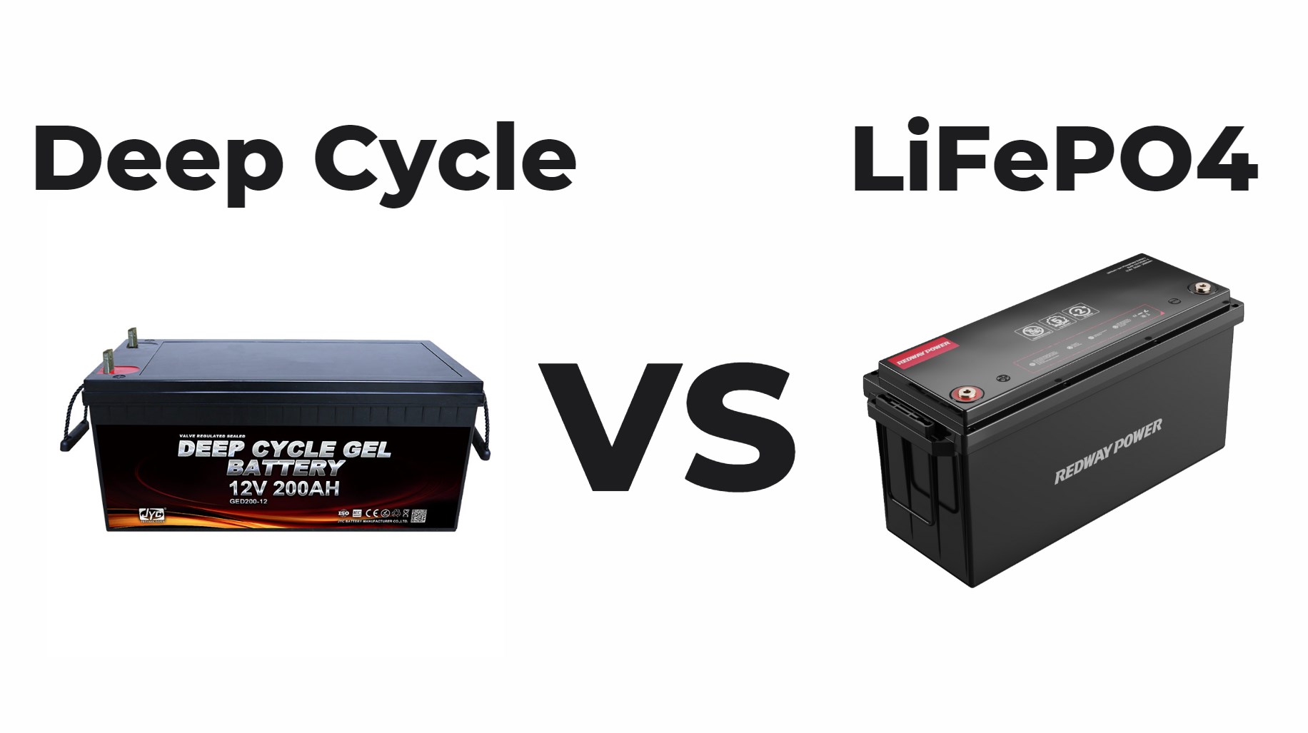 Which is better deep cycle or lithium battery?