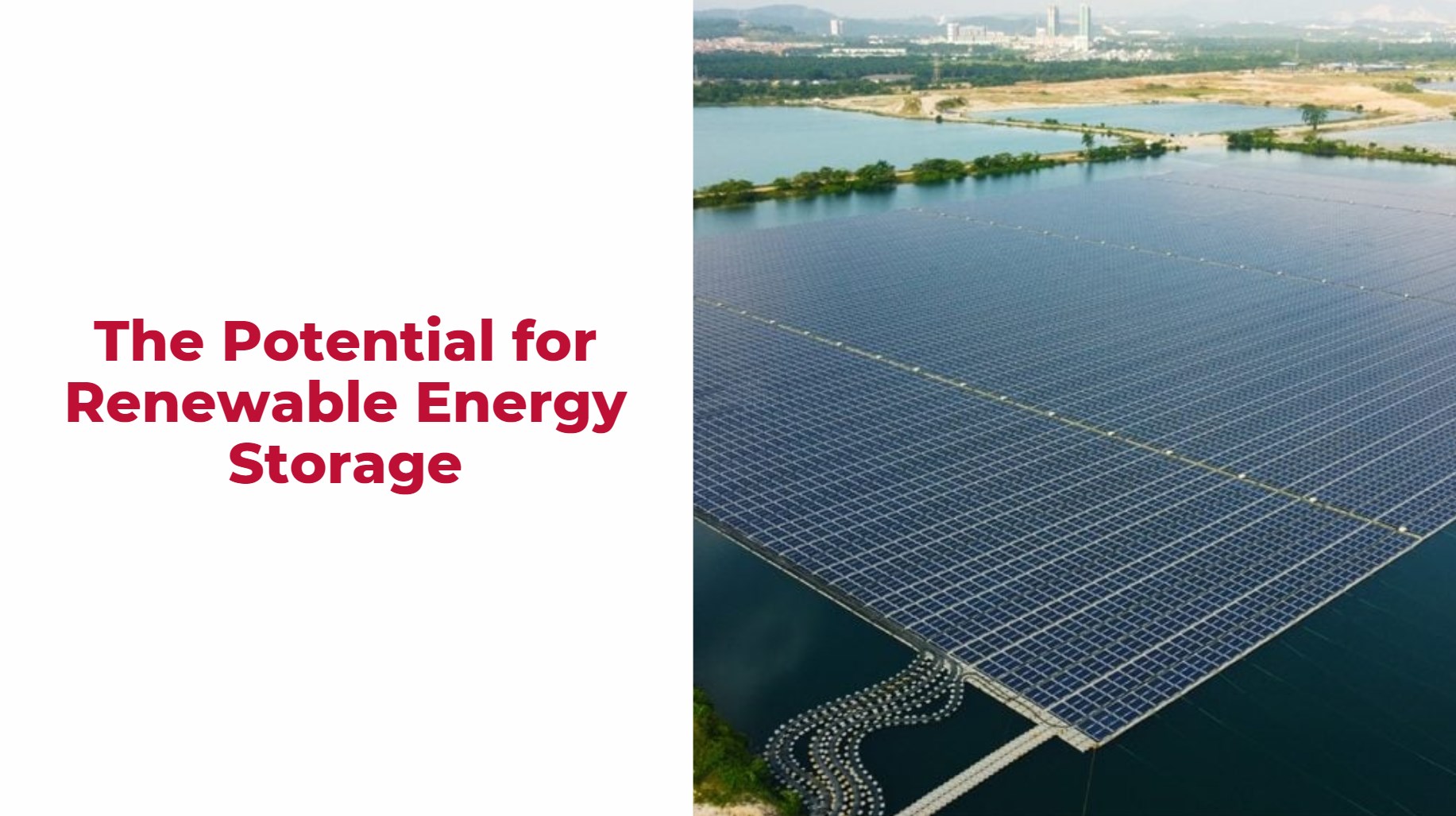 The Potential for Renewable Energy Storage: A Comprehensive Analysis