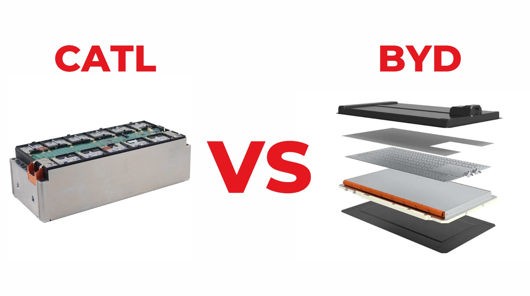 What Are the Key Differences in Performance Between CATL and BYD EV Batteries?