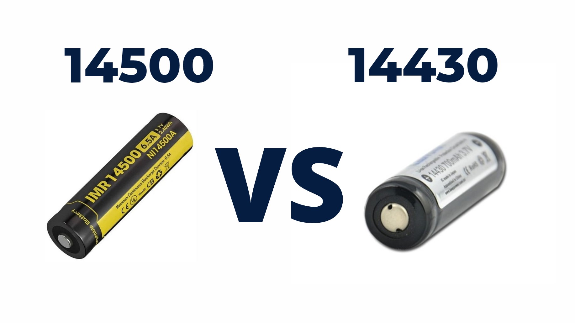 What Are the Main Applications for 14500 and 14430 Batteries?