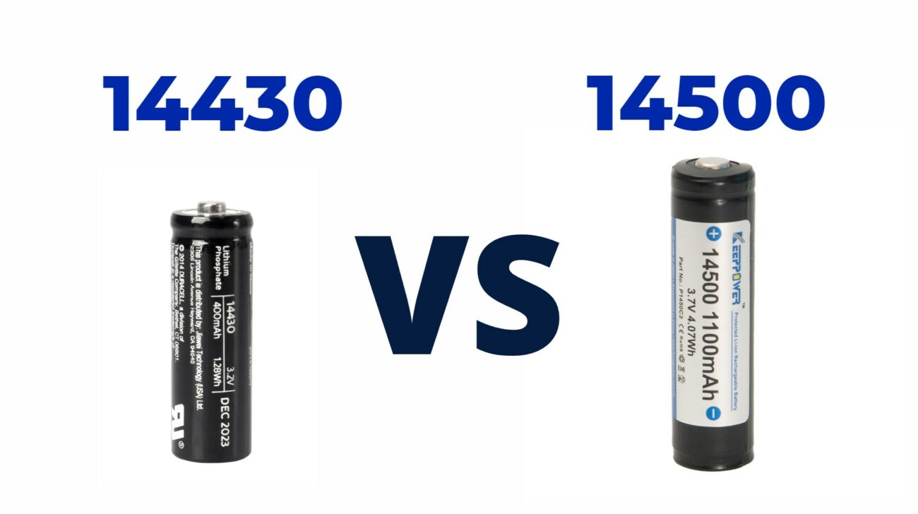 Are There Any Significant Performance Differences Between 14500 and 14430 Batteries?