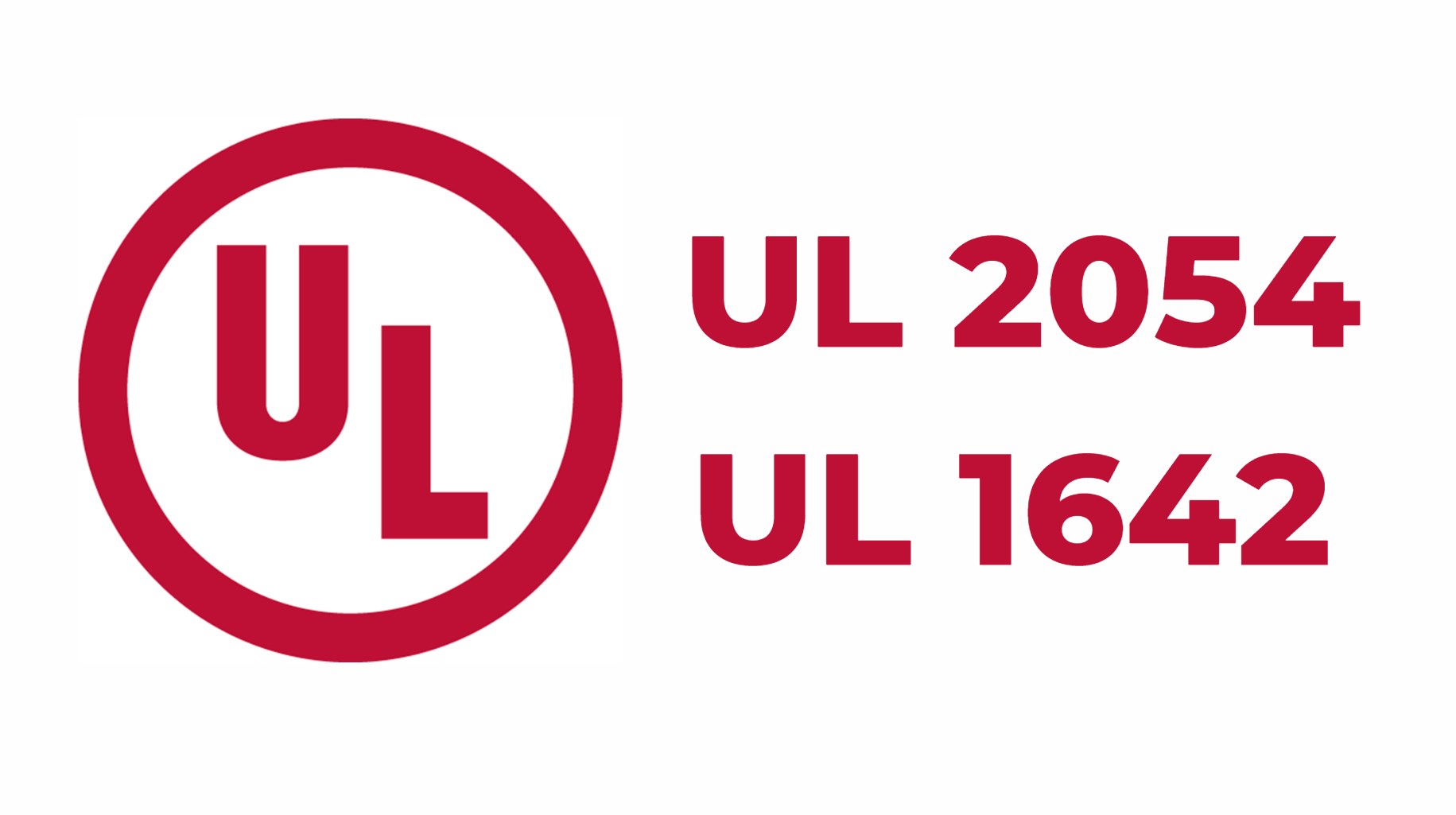 What Are the Key Differences Between UL 2054 and UL 1642 Standards?