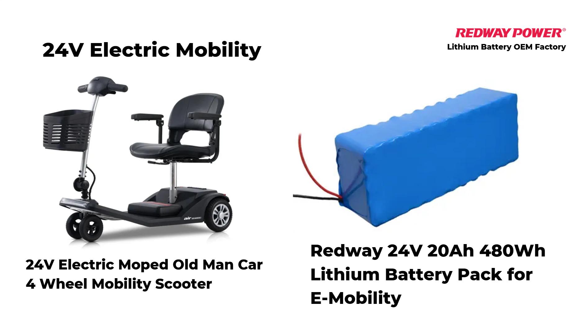 How 24V Lithium-Ion Batteries Are Revolutionizing Electric Mobility