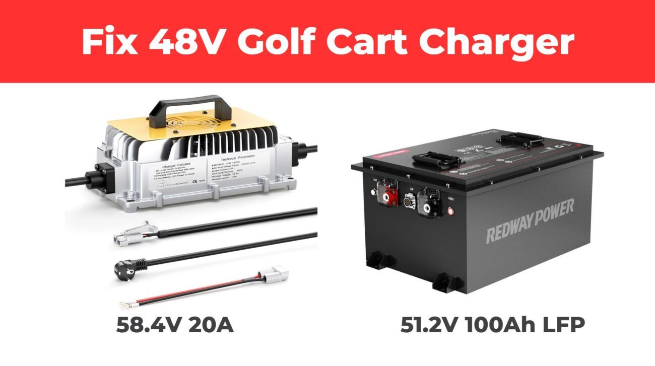 How to Diagnose and Fix a 48V Golf Cart Charger That Isn't Working