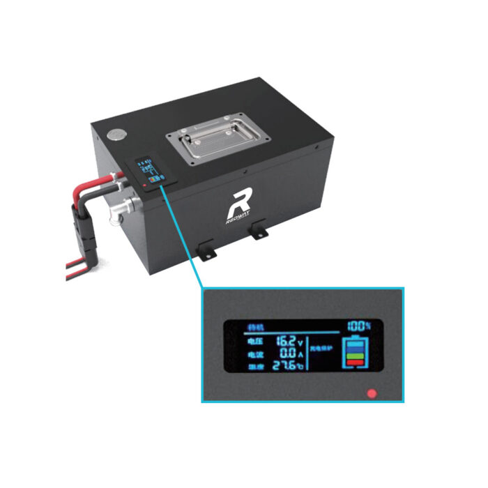 24V 50Ah Lithium Forklift Battery LCD