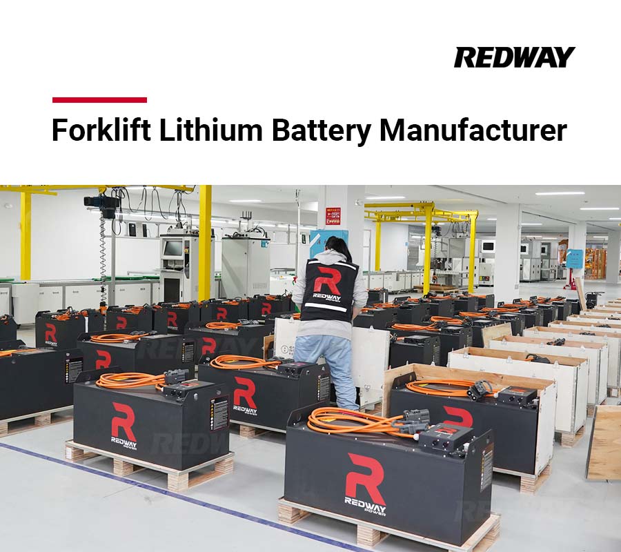 forklift lithium battery oem factory manufacturer redway