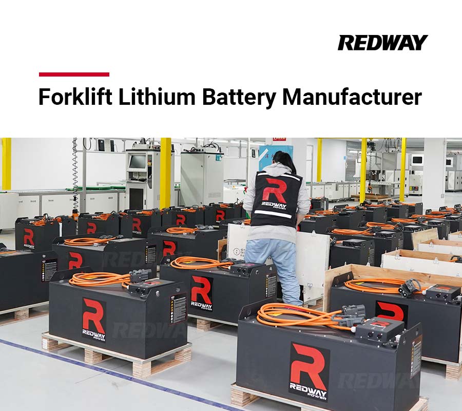 forklift lithium battery oem factory manufacturer redway