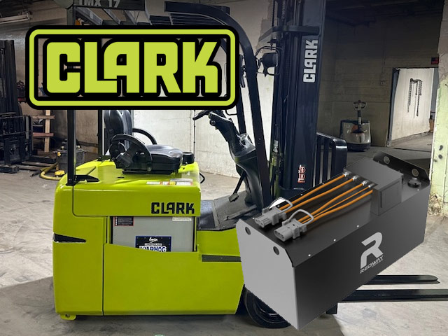 Clark Forklift Lithium Battery