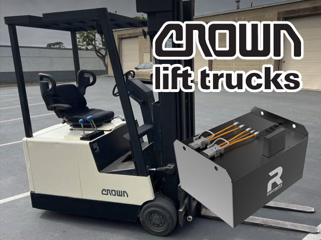 Crown Forklift Lithium Battery