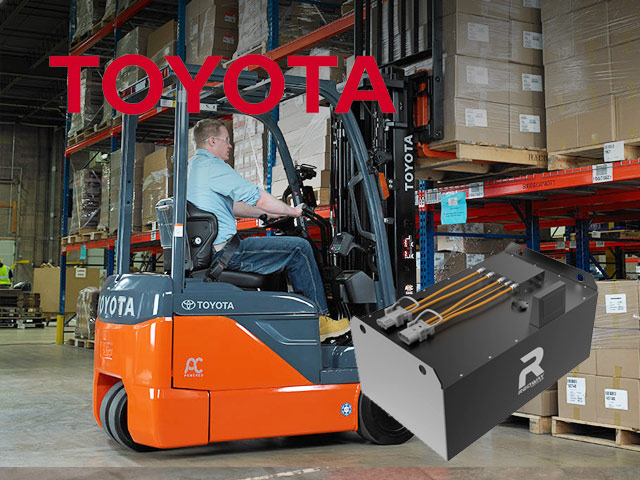 Toyota Forklift Lithium Battery